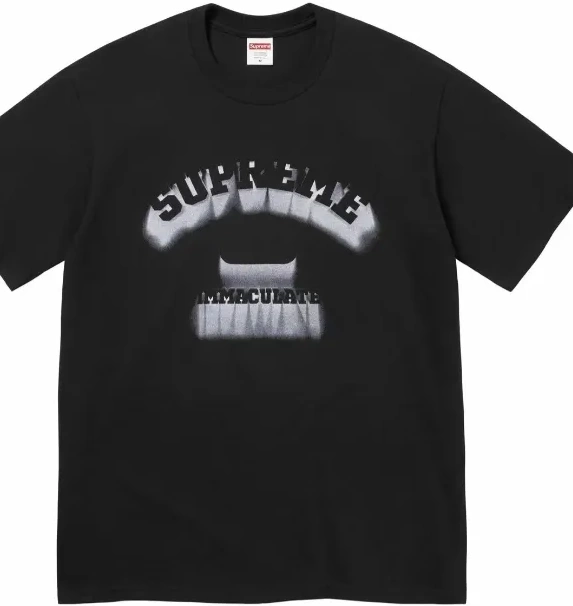 Shadow 24SS Tee White sleeved Shadow Black S L T-shirt M Logo and 3D XL Short 0623